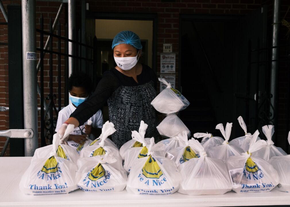 Unemployment exacerbates food insecurity